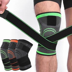 1 pc knee support patela belt elastic bandage tape sport