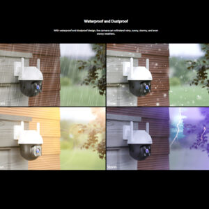 tenda ch3 wca 1080p outdoor wi fi pan/tilt camera