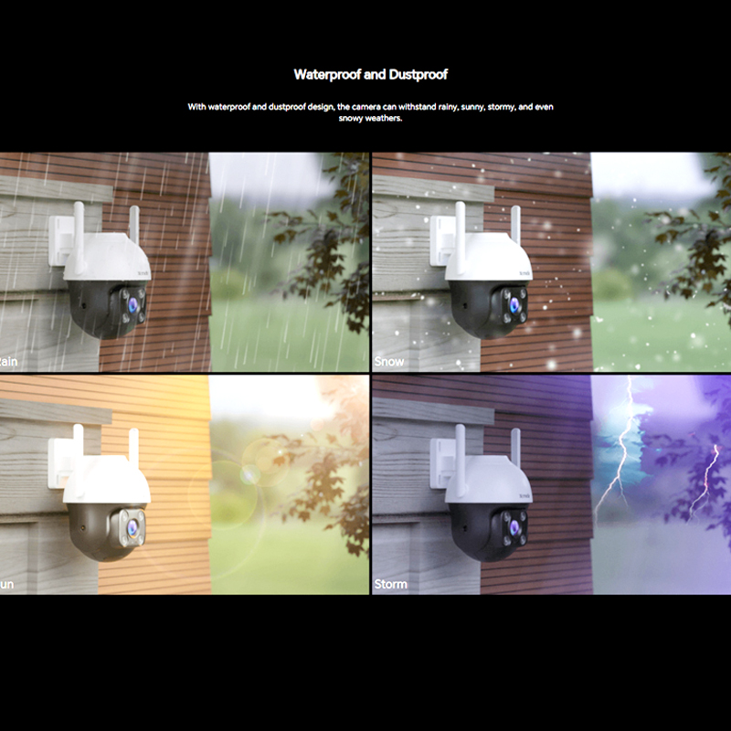 tenda ch3 wca 1080p outdoor wi fi pan/tilt camera