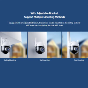 tenda ch3 wca 1080p outdoor wi fi pan/tilt camera