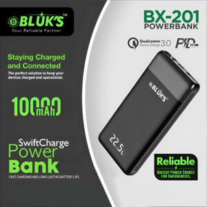 Home bluk’s bx 201 pd 22.5w 10000mah with 3.0
